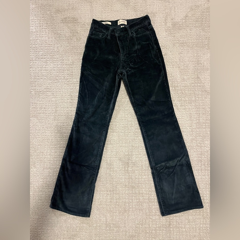 Teal Corduroy Pants